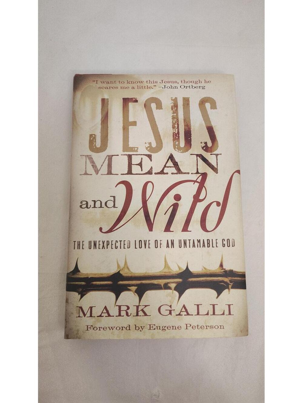 Jesus Mean and Wild Mark Galli Christian Faith Hardcover Baker Books